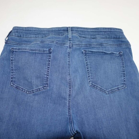 Not Your Daughter's Women's Marilyn Straight Leg Jeans Size 16 Blue 32" Inseam - Picture 7 of 7